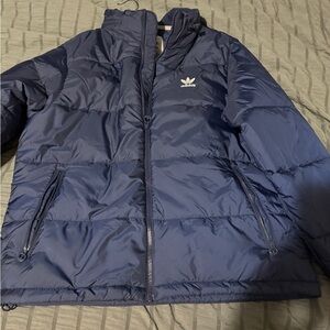 Adidas Navy Puffer Jacket